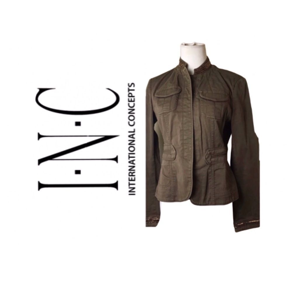 INC International Concept Jacket. Sz S